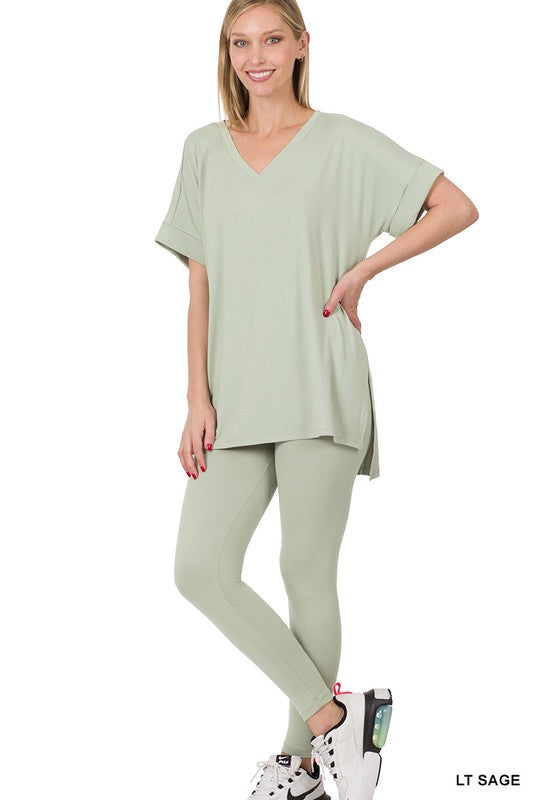 Microfiber Loungewear Set