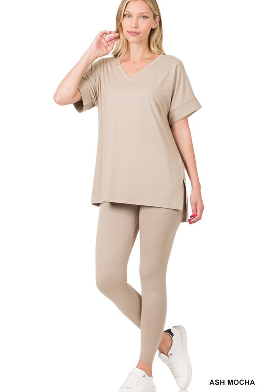 Microfiber Loungewear Set