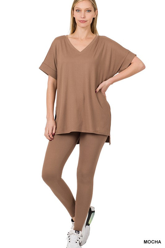 Microfiber Loungewear Set