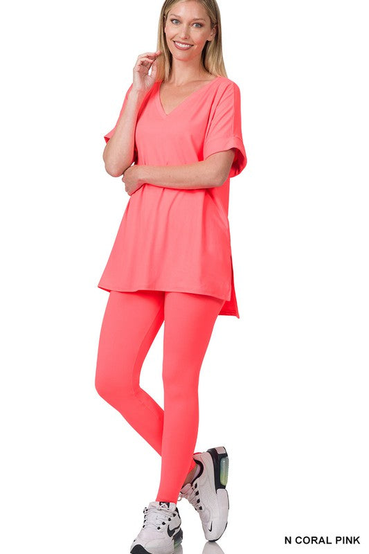 Microfiber Loungewear Set