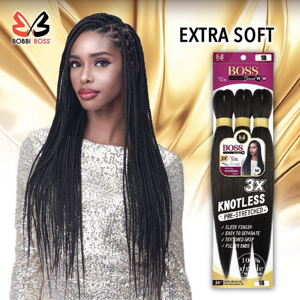 Bobbi Boss Pre-Stretch Braid 54 3X