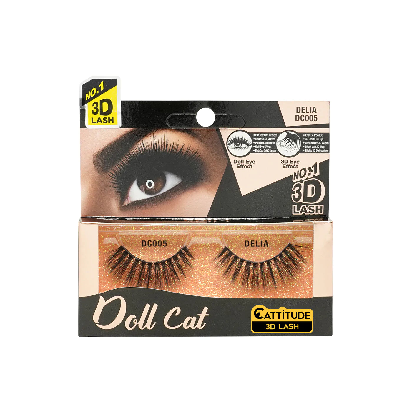 EBIN Doll Cat 3d Lashes