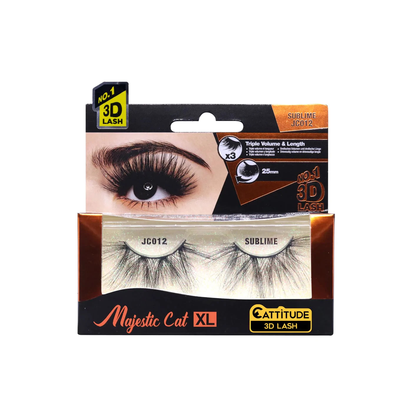 EBIN Majestic Cat XL 3d Lashes