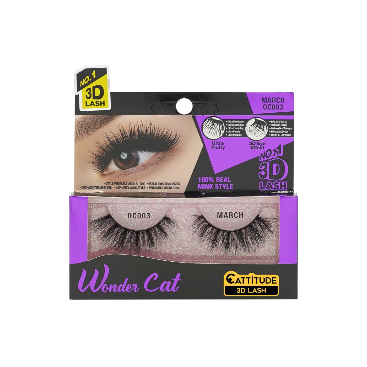 EBIN Wonder Cat 3D Lashes
