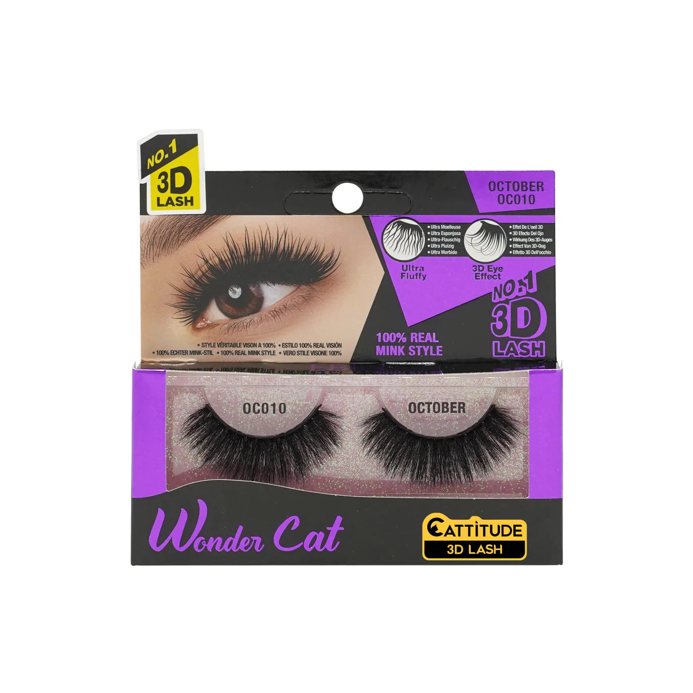 EBIN Wonder Cat 3D Lashes