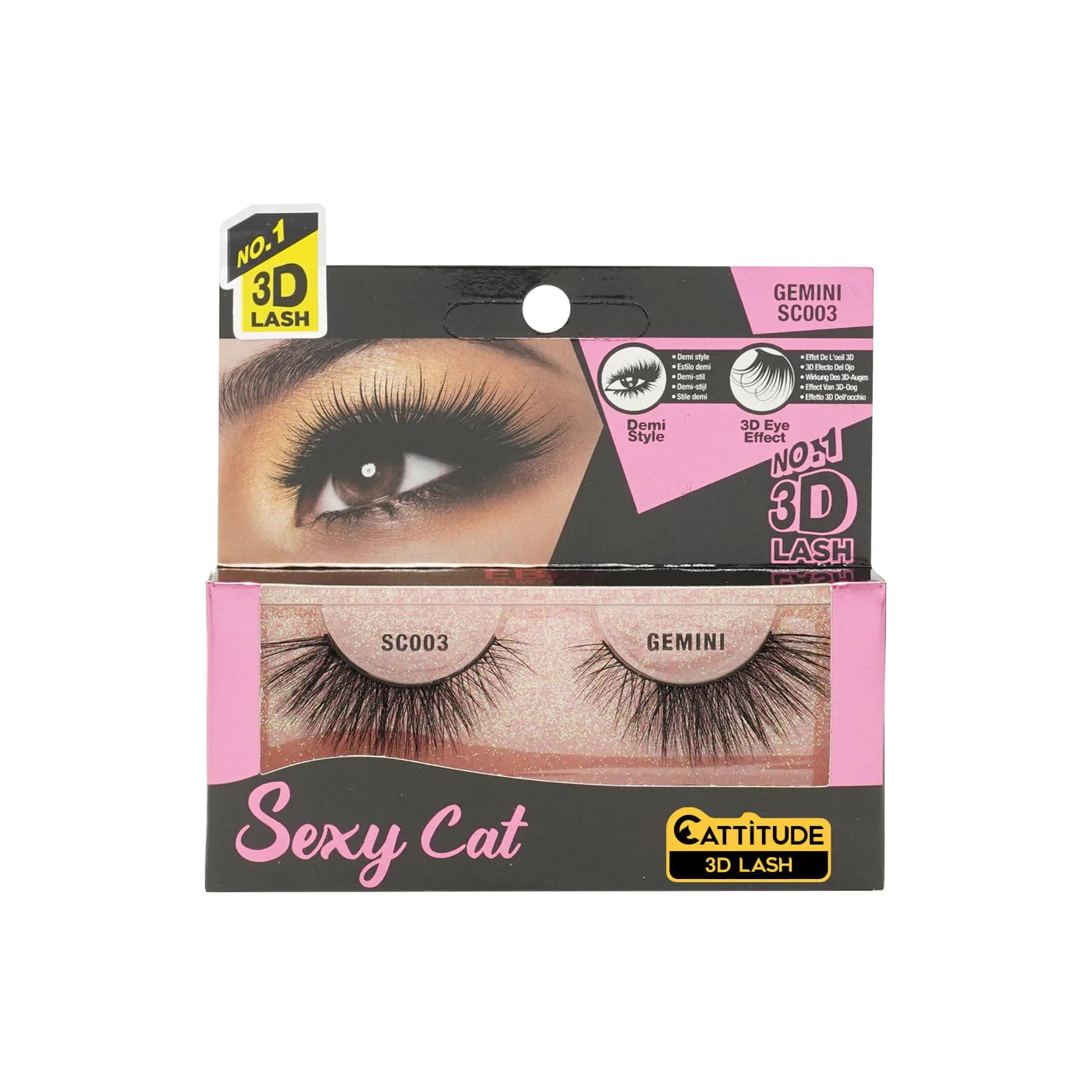 EBIN Sexy Cat 3D Lashes