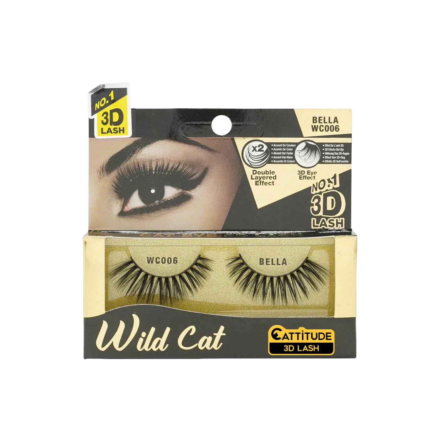 EBIN Wild Cat 3D Lashes