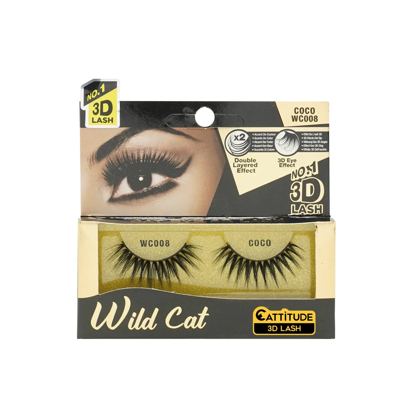 EBIN Wild Cat 3D Lashes