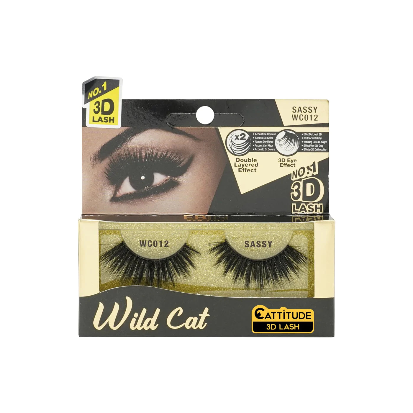 EBIN Wild Cat 3D Lashes