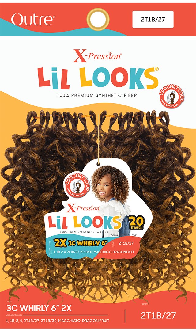 Outre X-Pression Lil Look 3C Whirly 6" 2X