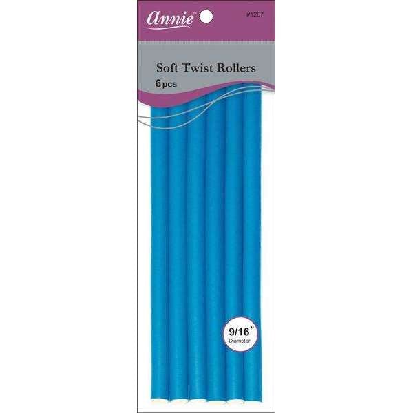 Annie Soft Twist Rollers 10in