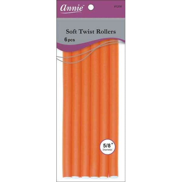 Annie Soft Twist Rollers 10in