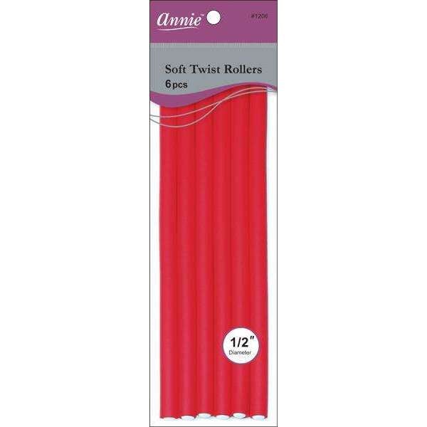 Annie Soft Twist Rollers 10in