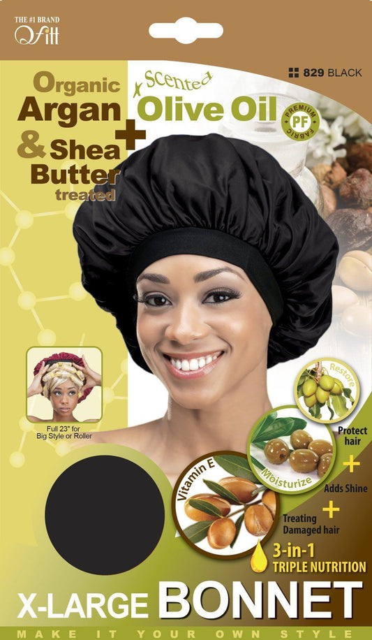 Black Large Bonnet