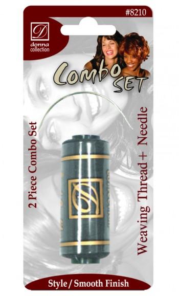 Donna Weaving Thread & Needle Combo Set (Black)