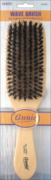Annie Hard Wave Boar & Nylon Bristle Brush