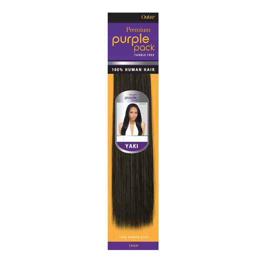 Outre Premium Purple Pack Yaki Human Hair