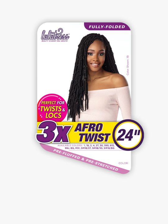 Lulutress 3x Afro Twist 24”
