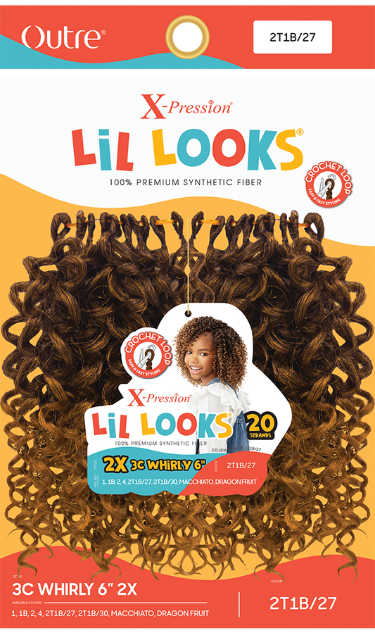 Outre X-Pression Lil Look 3C Whirly 6" 2X
