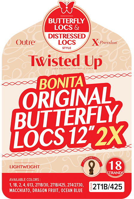 Outre X-Pression Bonita Original Butterfly Locs 12" 2X