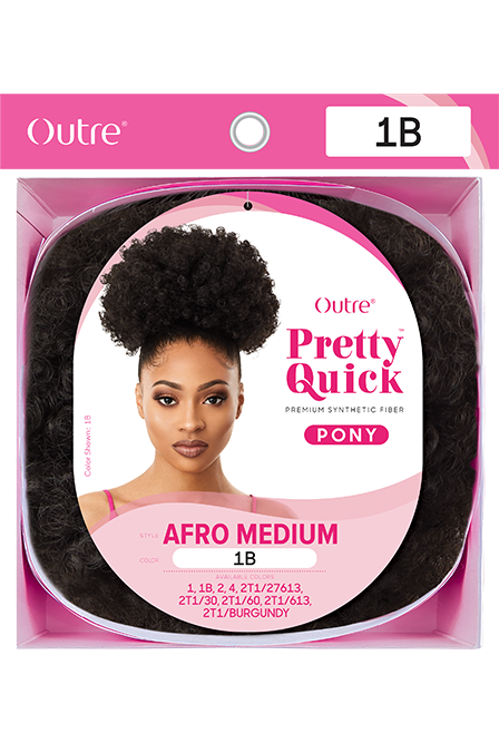 Outre Pretty Quick Afro Pony