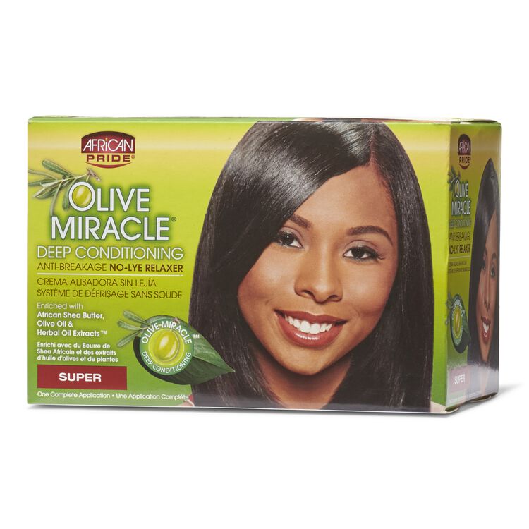 African Pride Olive Miracle Relaxer Kit
