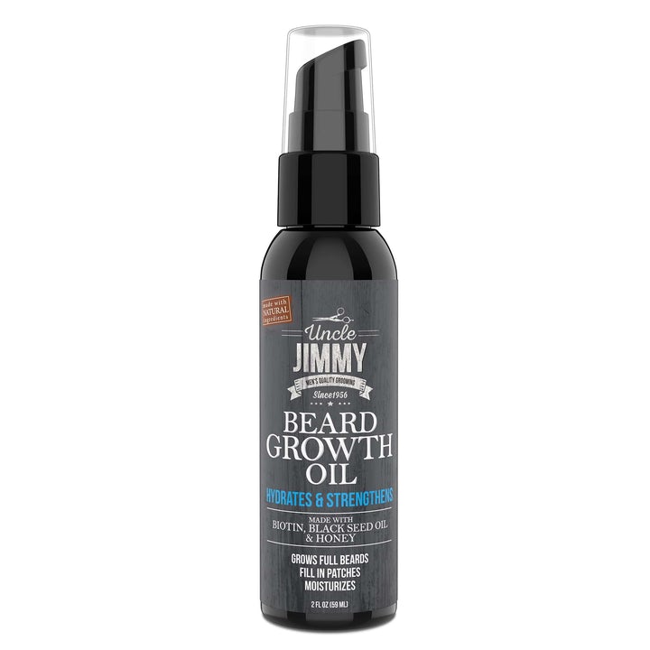 Uncle Jimmy Beard Growth Oil 2oz