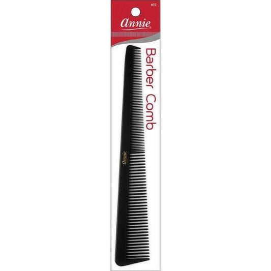 Annie Barber Comb 7 1/2" Black