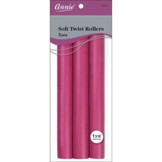 Annie Soft Twist Rollers 10in