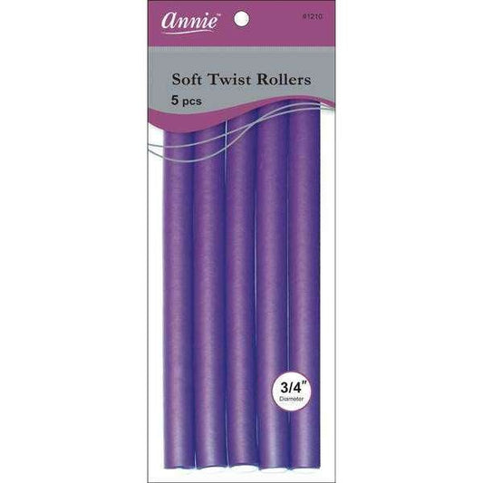 Annie Soft Twist Rollers 10in