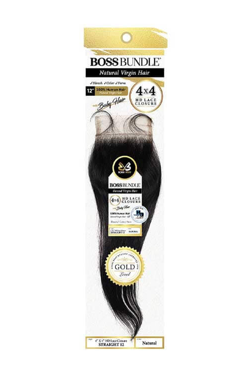 Bobbi Boss HD 4X4 Lace Closure 12”