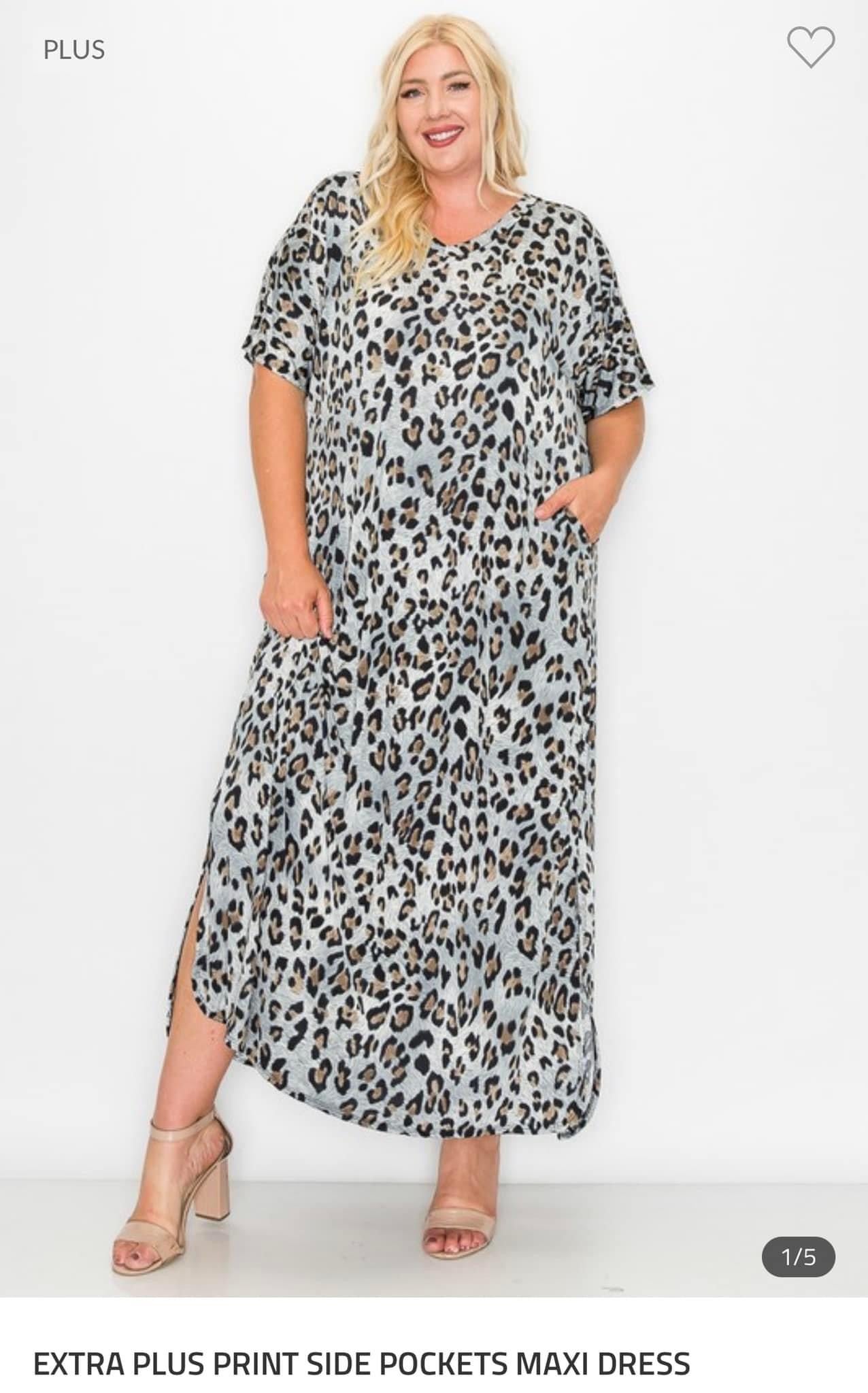 Leopard Dress 5XL