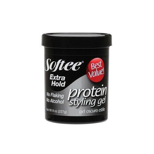 Softee Extra Hold Protein Styling Gel 8oz