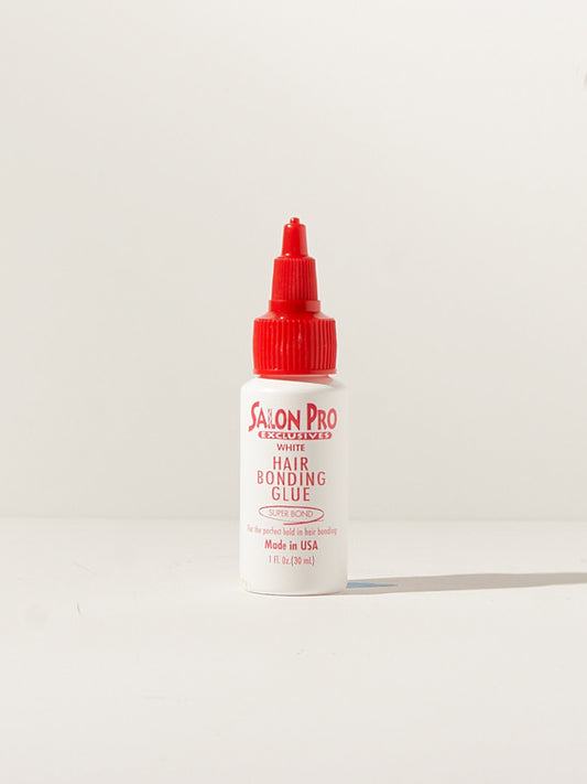 Salon Pro White Hair Bonding Glue 1oz