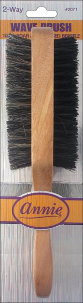 Annie Two Way Wave Boar Bristle Brush Soft & Hard